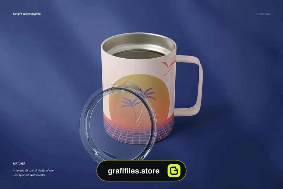 موکاپ فنجان قهوه