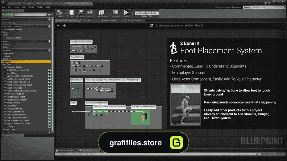 Bone IK Foot Placement برای آنریل انجین - 7