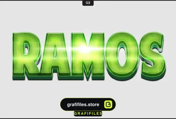 استایل آماده ایلوستریتور 3D Styles Vol. 01