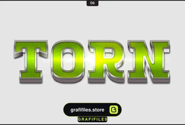 استایل آماده ایلوستریتور 3D Styles - 6