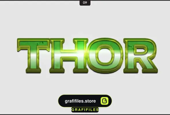 استایل آماده ایلوستریتور 3D Styles - 12