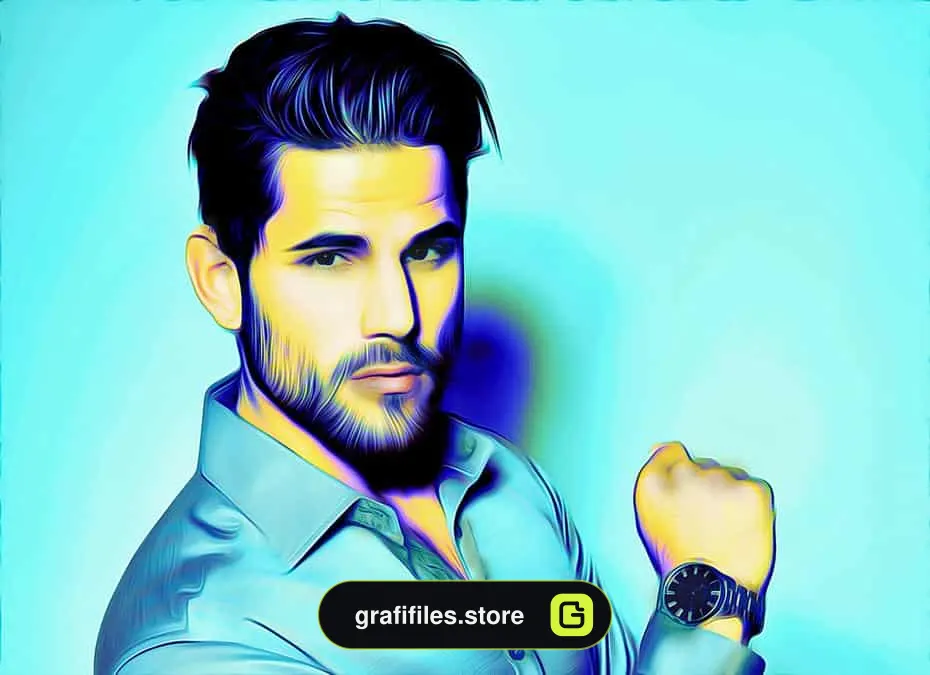اکشن نقاشی فتوشاپ