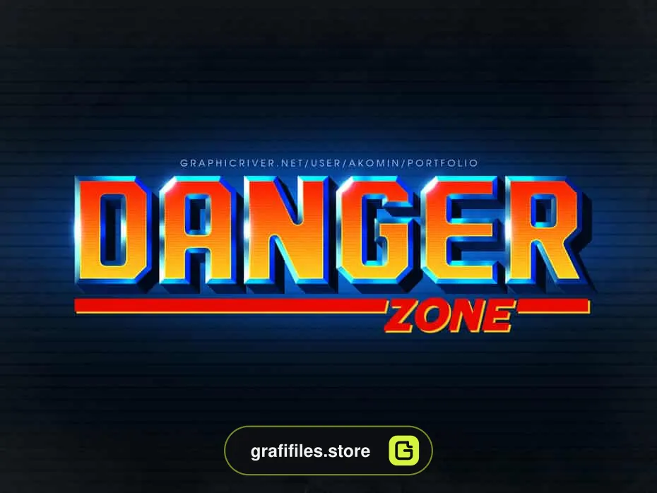 افکت متن 80s Text Effects Vol.2