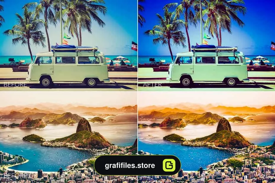 پریست عکس گردشگری برای لایت روم - America Lr Presets - 1 پریست عکس گردشگری