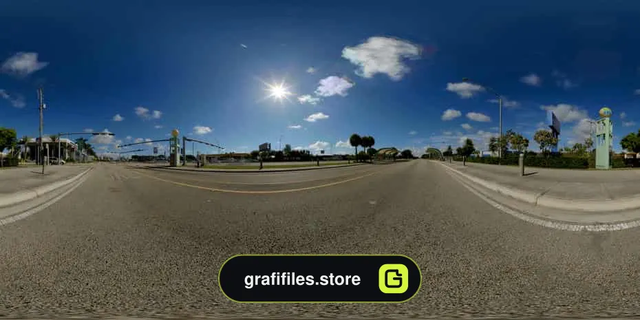 HDRI جاده