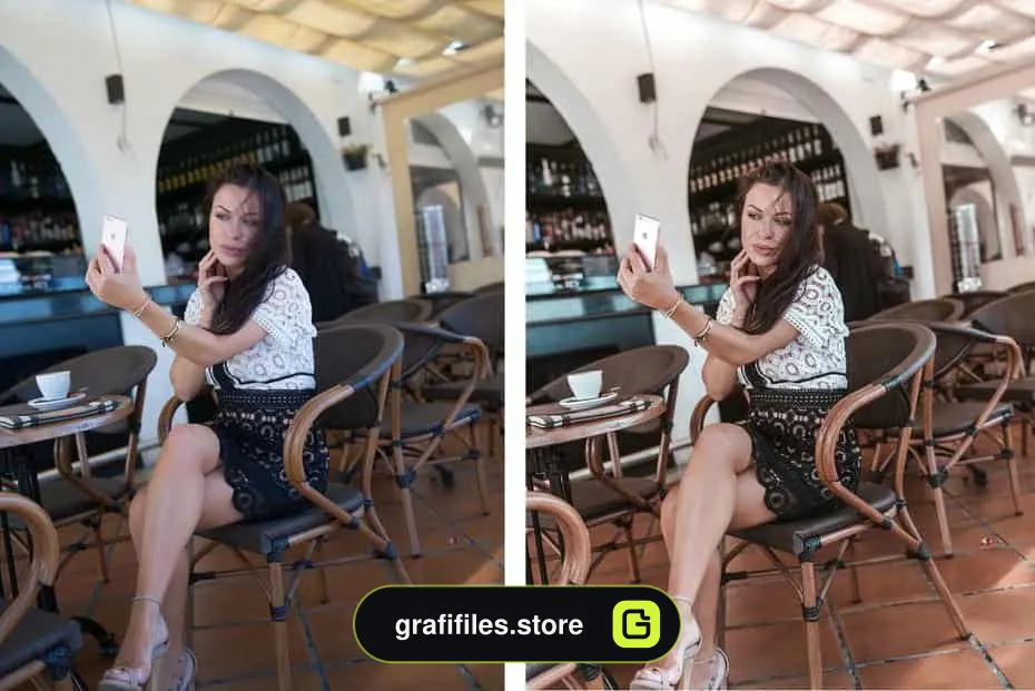 دانلود پریست لایت روم برای موبایل - NEW! Mobile Lightroom Preset BAILEYS - 4 پریست لایت روم موبایل - 3