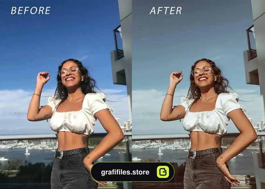 پریست لایت روم برای موبایل - Coco Mobile Lightroom Presets - 5 پریست لایت روم موبایل