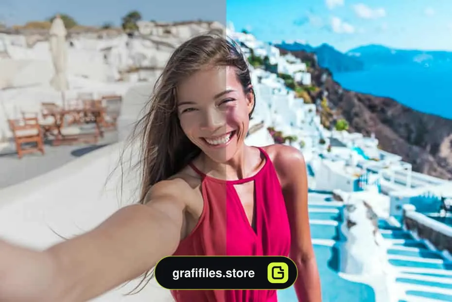 پریست روتوش عکس سلفی در لایت روم موبایل - SELFIE Mobile Lightroom Presets - 4 پریست سلفی