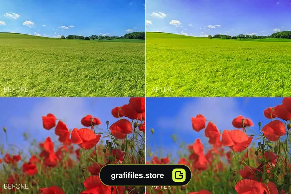 پریست عکس تابستانی