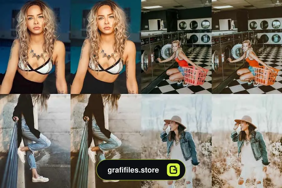 دانلود پریست لایت روم - VSCO VSCO – Lightroom Presets - 4 دانلود پریست اصلاح رنگ برای لایت روم