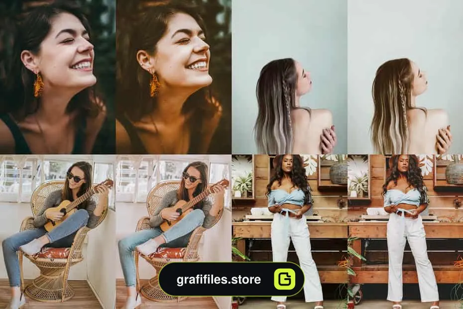 دانلود پریست لایت روم - VSCO VSCO – Lightroom Presets - 7 دانلود پریست اصلاح رنگ برای لایت روم - 6