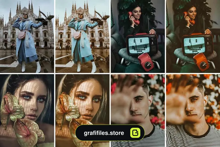 دانلود پریست لایت روم - VSCO VSCO – Lightroom Presets - 13 دانلود پریست اصلاح رنگ برای لایت روم - 12