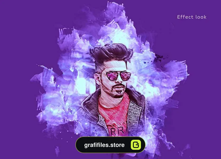 اکشن نقاشی آبرنگ فتوشاپ