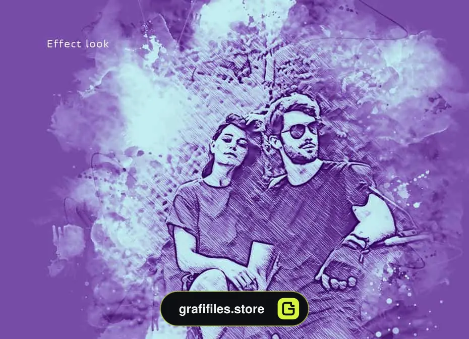 اکشن نقاشی آبرنگ فتوشاپ