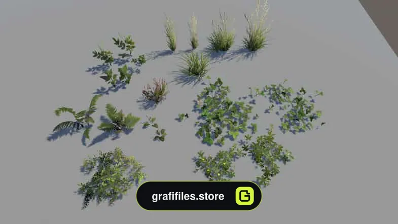 پروژه Advanced Foliage Pack برای یونیتی - 19