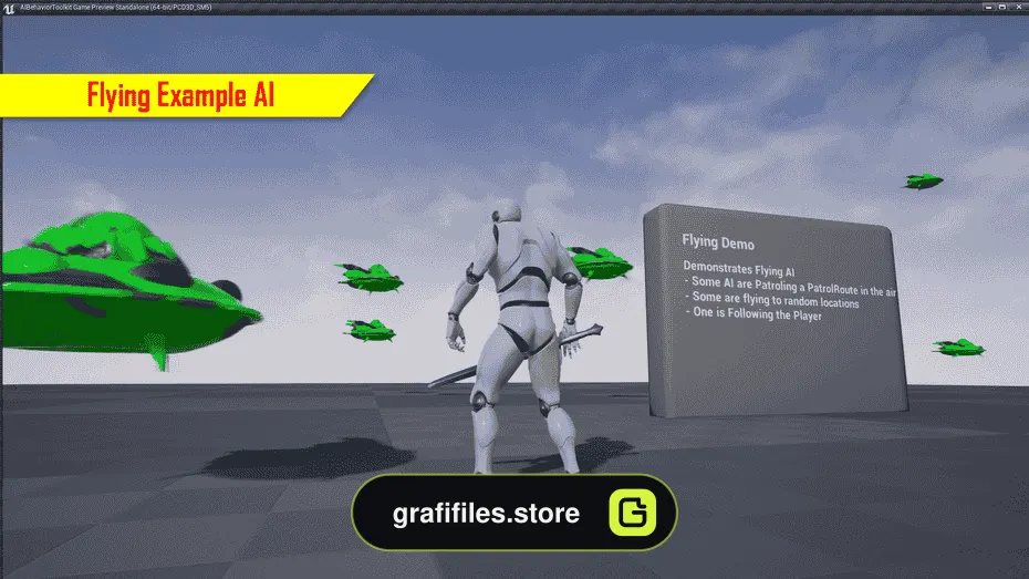 AI Behavior Toolkit برای آنریل انجین - 7