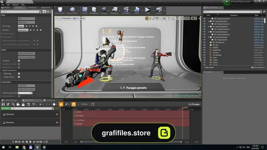 دانلود پروژه Allright Animation Rig برای آنریل انجین - 8 پروژه Allright Animation Rig برای آنریل انجین - 7