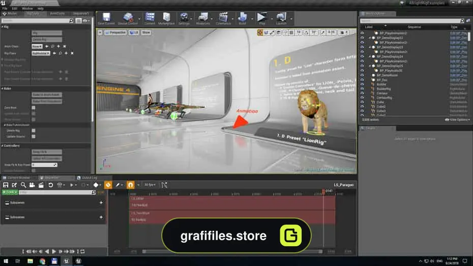 دانلود پروژه Allright Animation Rig برای آنریل انجین - 12 پروژه Allright Animation Rig برای آنریل انجین - 11