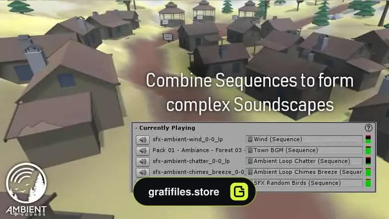 Ambient Sounds برای یونیتی - 5