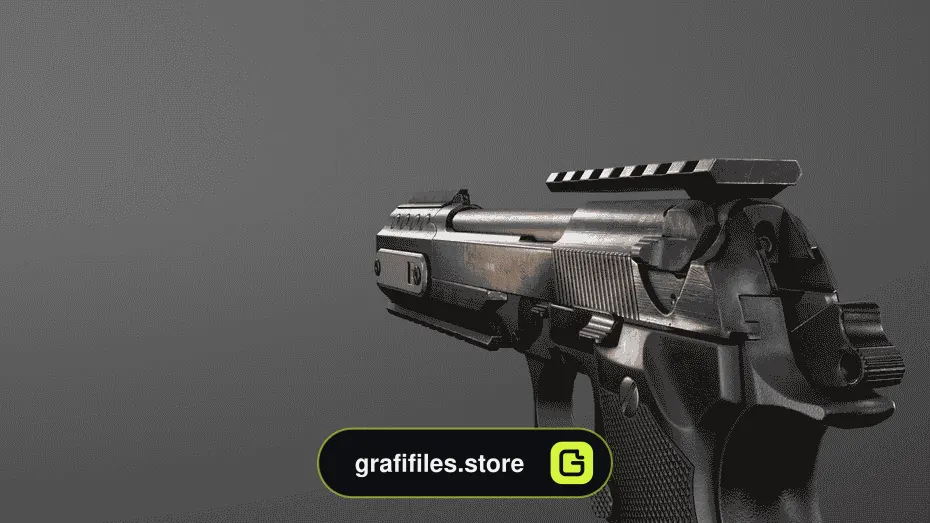 اسلحه FPS انیمیت شده برای آنریل انجین - 13