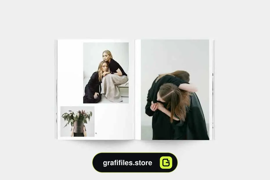 دانلود قالب آماده ایندیزاین آلبوم عکس Anna Lookbook - 8 قالب آماده ایندیزاین آلبوم عکس - 7