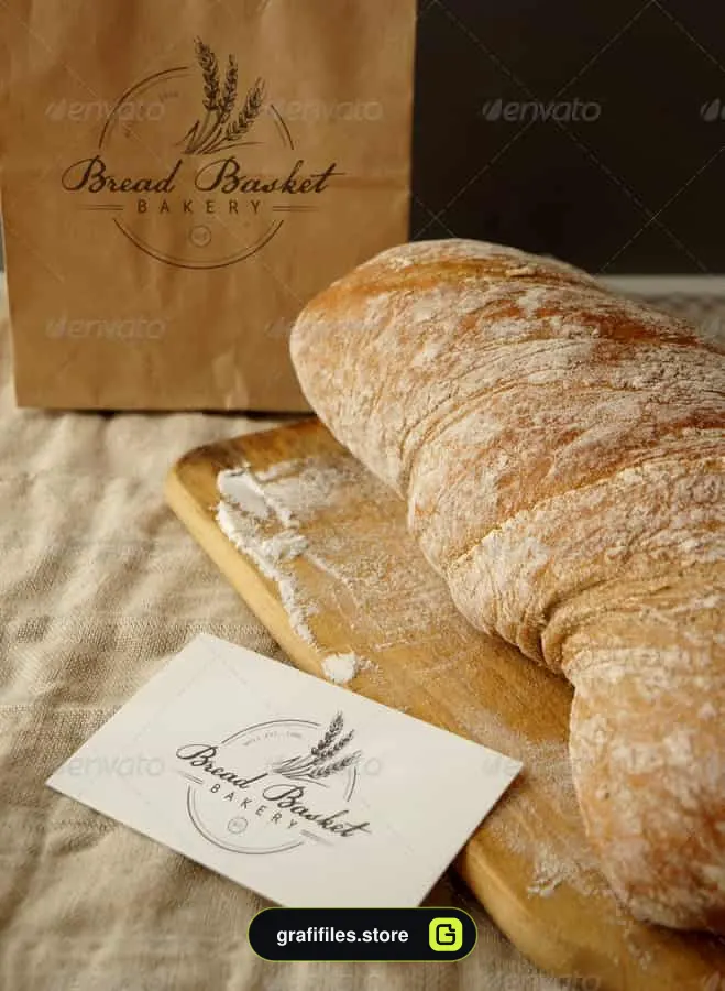 موکاپ برندینگ نانوایی