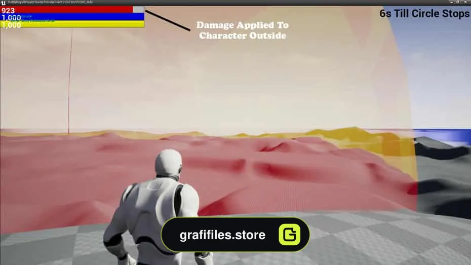 پروژه Battle Royale Game Mode برای آنریل انجین - 5