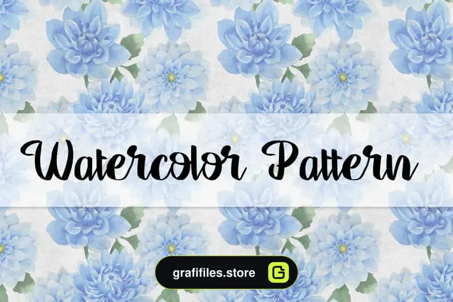 دانلود کلیپ آرت آبرنگی گل کوکب Blue dahlia watercolor PNG clipart - 6 کلیپ آرت آبرنگی گل کوکب - 5