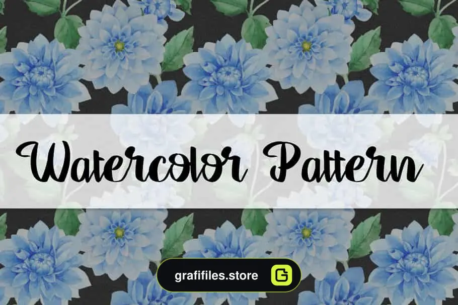 دانلود کلیپ آرت آبرنگی گل کوکب Blue dahlia watercolor PNG clipart - 8 کلیپ آرت آبرنگی گل کوکب - 7