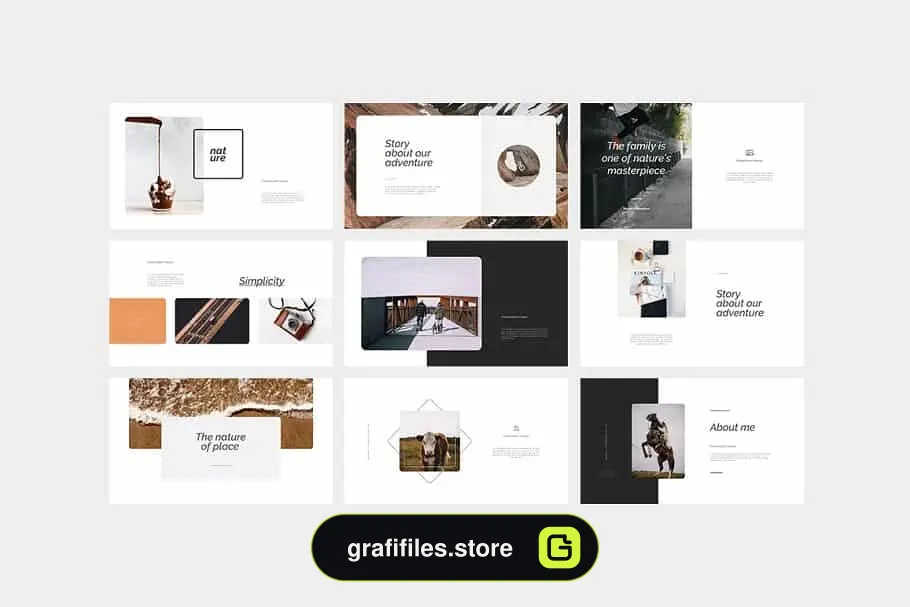 قالب پاورپوینت Bonsai PowerPoint Template