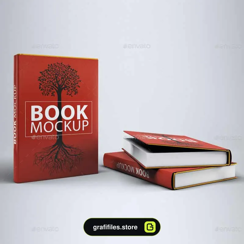 دانلود موکاپ کتاب Book Mock-Up