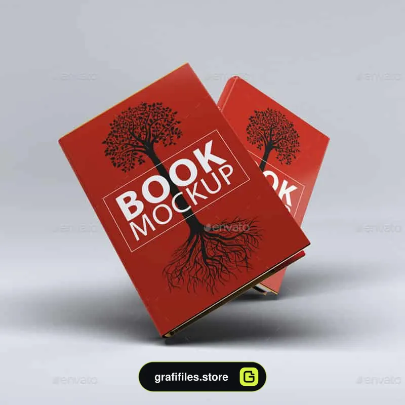 دانلود موکاپ کتاب Book Mock-Up
