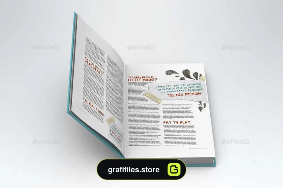 موکاپ کتاب Book Mock Up