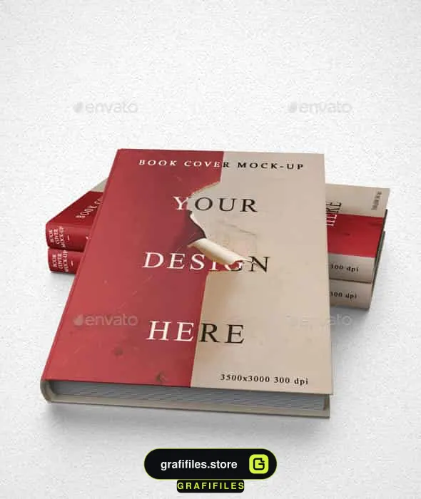 موکاپ کتاب Book Mock up – 7 Model