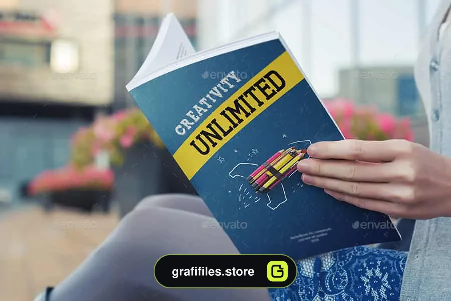 موکاپ کتاب Book Mock-Up / Soft Cover Edition