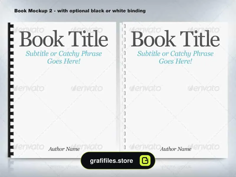 موکاپ کتاب Book Mockup HQ