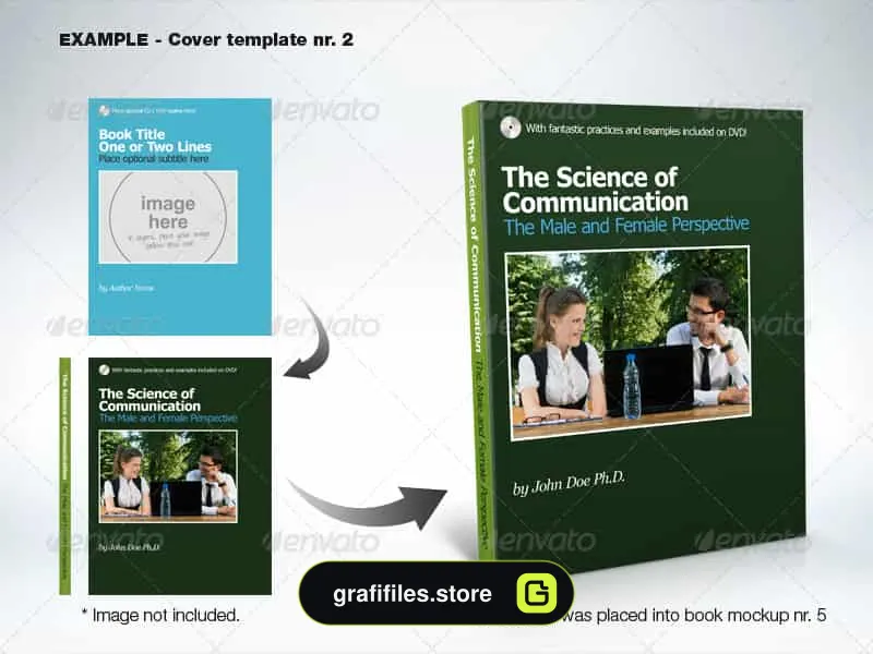 موکاپ کتاب Book Mockup HQ
