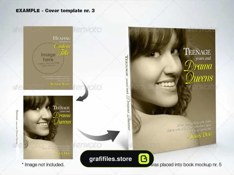 موکاپ کتاب Book Mockup HQ