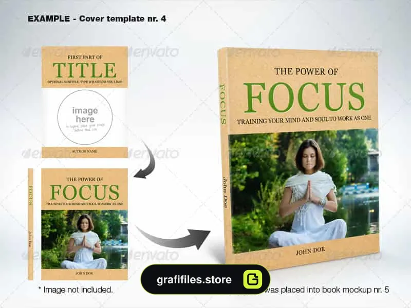 موکاپ کتاب Book Mockup HQ