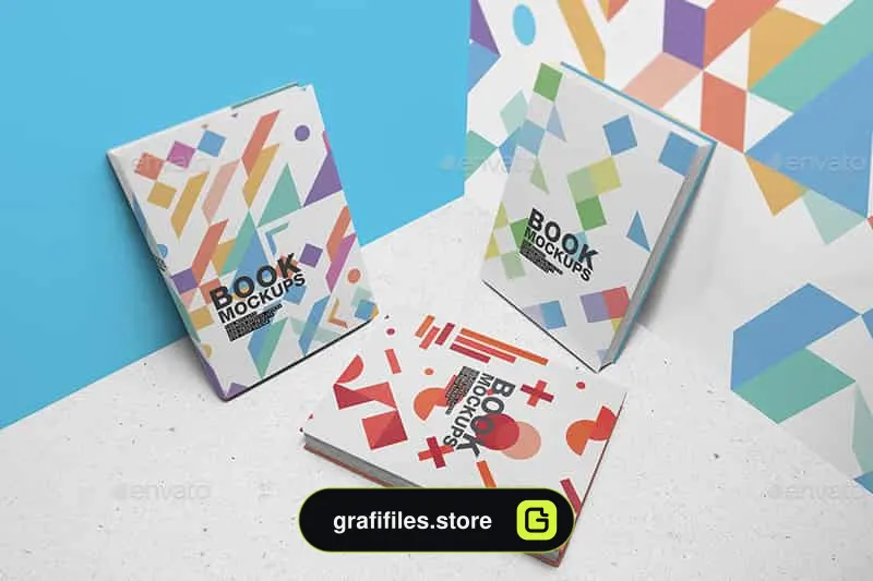 موکاپ کتاب Book Mockups