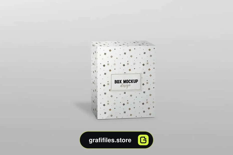 موکاپ جعبه Box Mock up