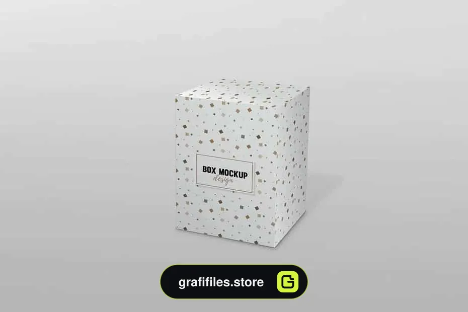 موکاپ جعبه Box Mock up