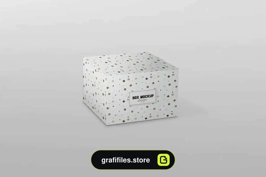 موکاپ جعبه Box Mock up