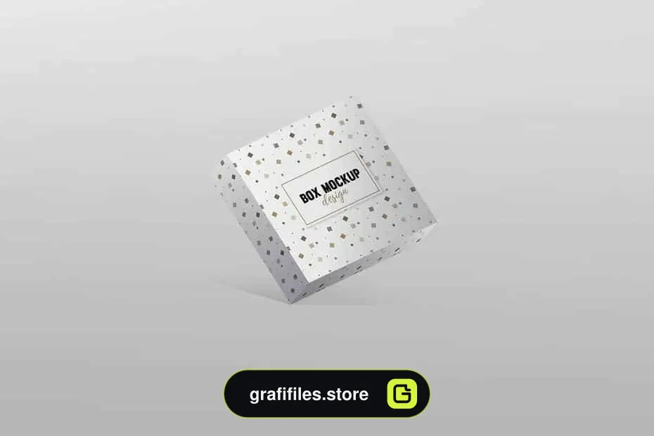 موکاپ جعبه Box Mock up