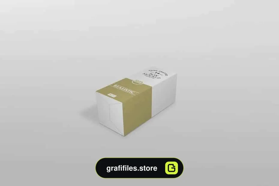 موکاپ جعبه Box Mockup Thin