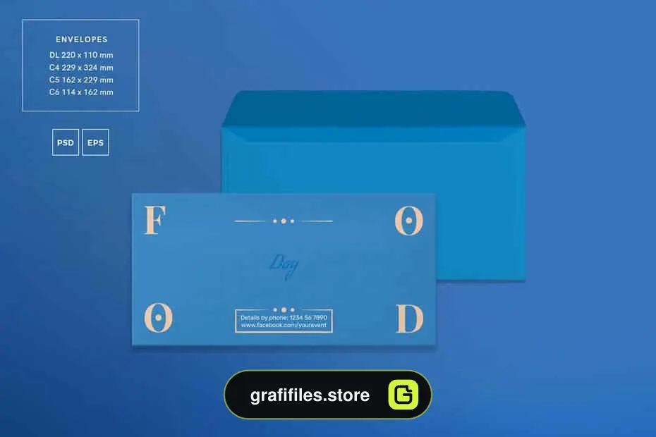 فایل لایه باز ست اداری Branding Pack | Food Day