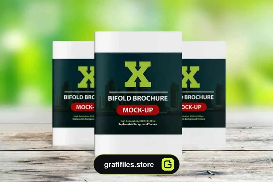 موکاپ بروشور Brochure Mock-ups