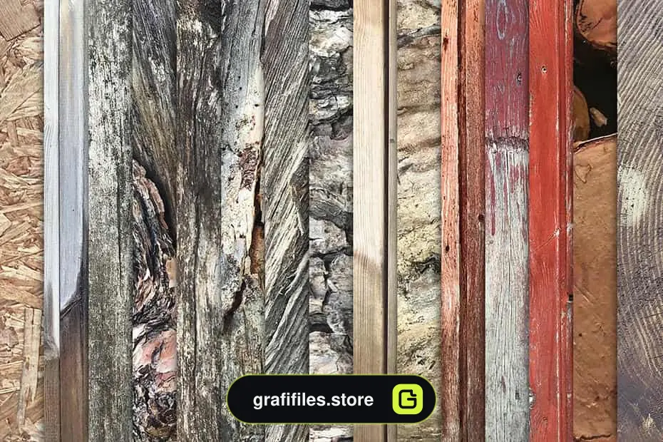 تکسچر چوب Bundle Wood Textures Vol2