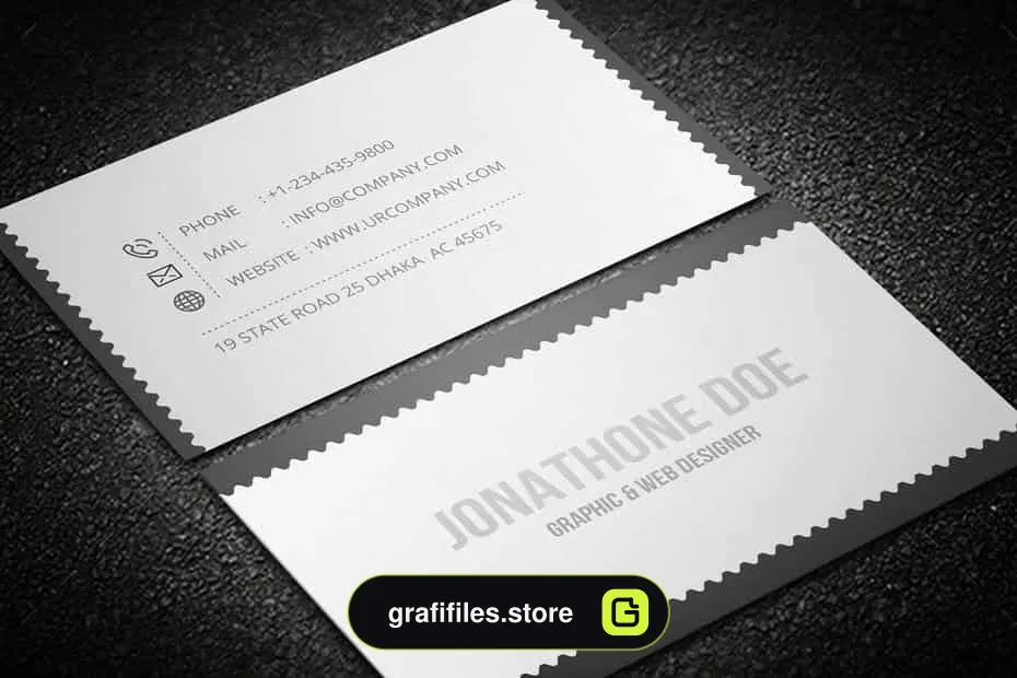 فایل لایه باز کارت ویزیت 11 Business Card