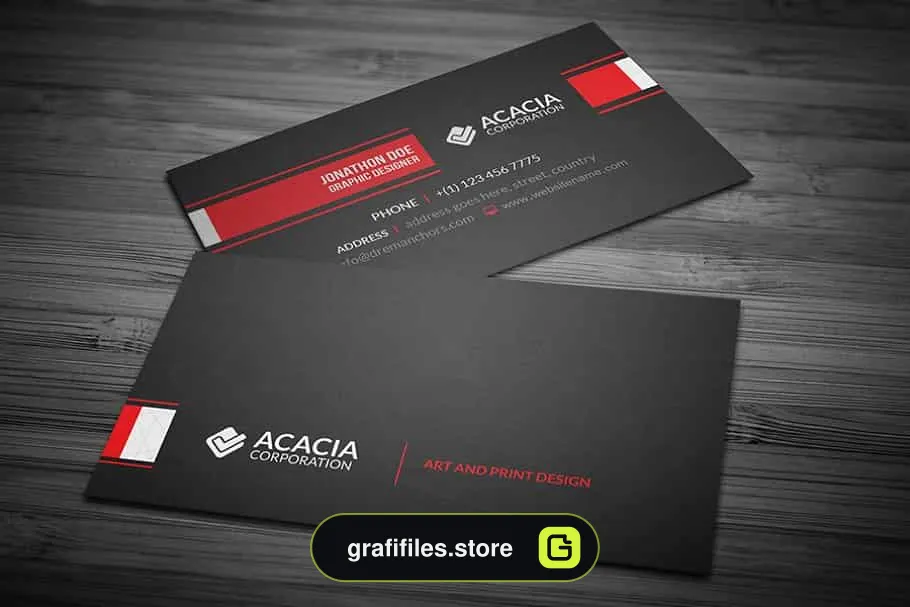 فایل لایه باز کارت ویزیت 12 Business Card